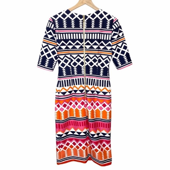 ELIZA J Geo Print Sheath Bodycon Dress - Picture 4 of 10